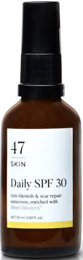 47 Skin Daily SPF 30 - Sunscreen with Silver Chitoderm